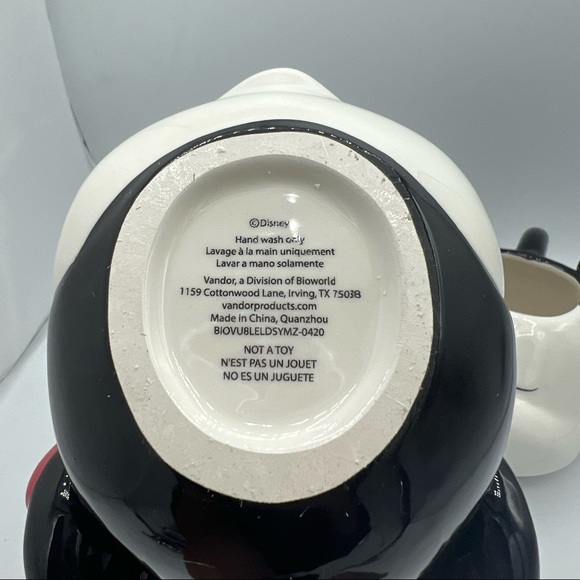 Set of 2 Mickey & Minnie Mouse Mugs Cup Disney Bioworld NEW gift set - Picture 6 of 7